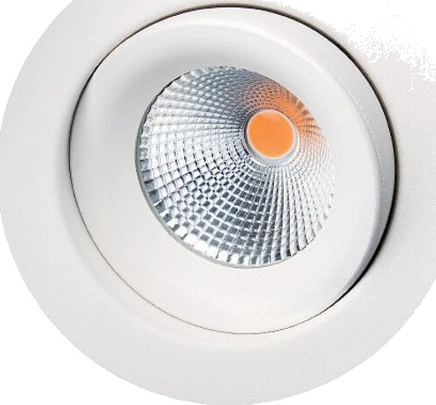 Sg Armaturen As Junistar Eco IsoSafe 8 pack 6W LED 2700K - Matt hvit