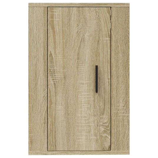 vidaXL Vegghengt TV-benk sonoma eik 40x34,5x60 cm 8720845667719