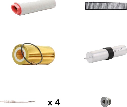 Servicepakke RIDEX 4682P23486
