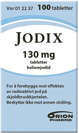 Jodix 130 mg tabletter, 100 stk.