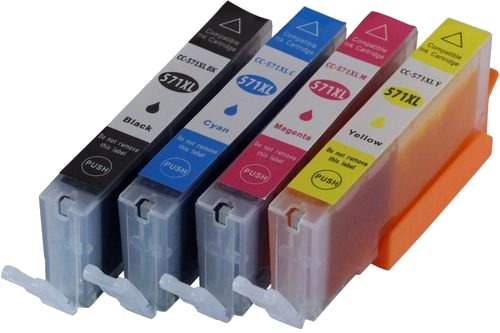 CLI-571 blekkpatron MultiPack Bk/C/M/Y for Canon CLI-571 blekkpatron MultiPack Bk/C/M/Y for Canon