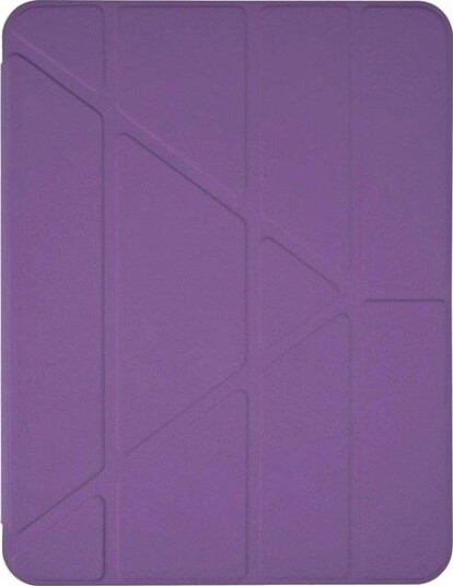Pomologic - BookFold Clear w/Pencil for iPad Air 11 M2/M3/M4 Clear/Purple