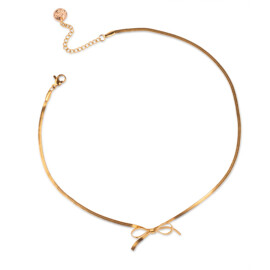 Pfg Stockholm 84109 07 Bow Necklace