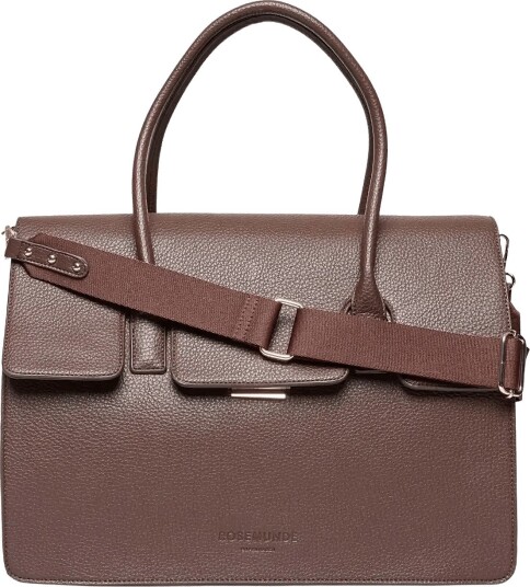 Rosemunde Rbmunich Large Shoulder Bag - DARK CHOCOLATE GOLD - 0