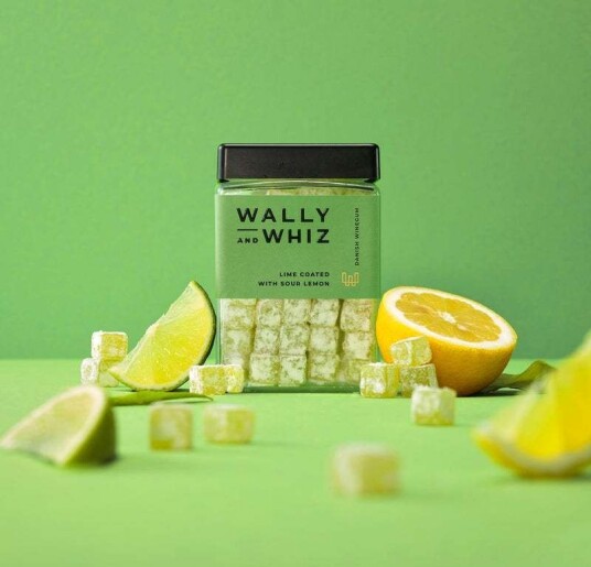Wally And Whiz Lime Med Sur Citron Cube 240G Wally And Whiz Lime Med Sur Citron Cube 240G