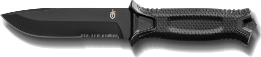 Gerber StrongArm Serrated Black OneSize Gerber StrongArm Serrated Black OneSize