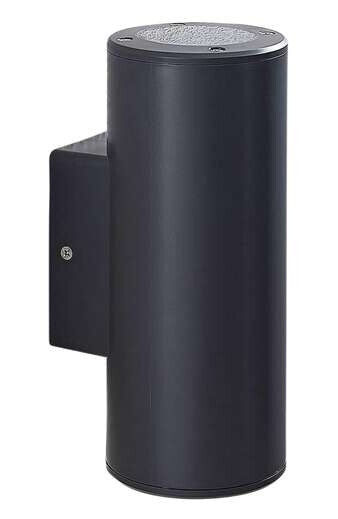 Lindby Utendørs vegglampe Nati, IP54, GU10, rund