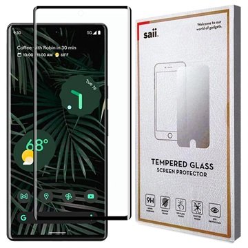 Saii 3D Premium Google Pixel 6 Pro Beskyttelsesglass 2 Stk.