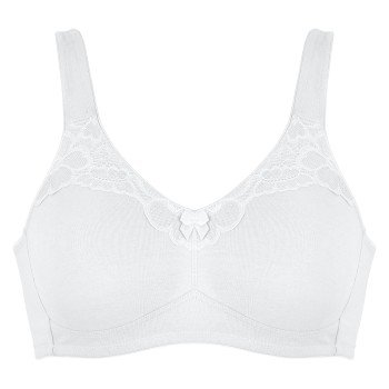 NATURANA BH Molded Cotton Soft Bra Hvit bomull D 100 Dame
