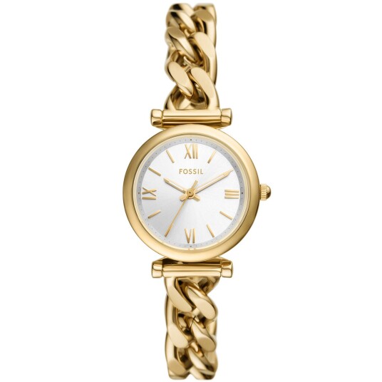 Fossil Carlie ES5329 - Dame - 28 mm - Analog - Kvarts urverk - Mineralglas Fossil Carlie ES5329 - Dame - 28 mm - Analog - Kvarts urverk - Mineralglas