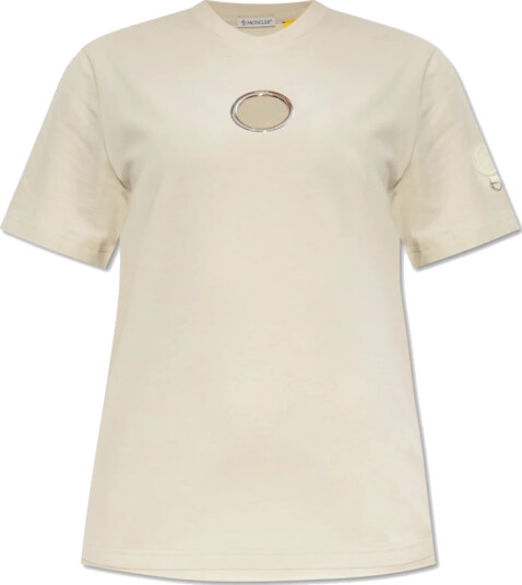 Moncler Dame Topper Beige S,