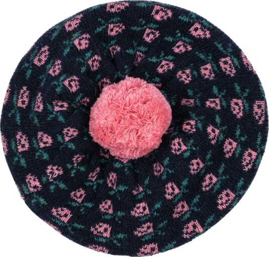 Konges Sløjd Lue   Ull/Polamid   Belou Beret   Rose   Konges Sløjd   2 4 år (92 104)   Lue   Marineblå