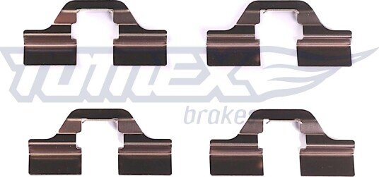 Tilbehørsett, skivebremse belegg TOMEX Brakes TX 43-05