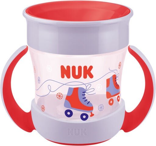 NUK Drikkekopp Mini Magic Cup 160 ml fra 6 måneder, rød