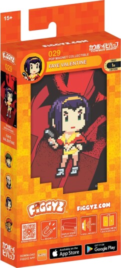 First 4 Figures FiGGYZ magnetisk actionfigur Faye Valentine