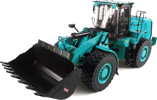 Amewi Hydraulic Wheel Loader G921H Full-Metal 1:16 RTR Teal Amewi Hydraulic Wheel Loader G921H Full-Metal 1:16 RTR Teal