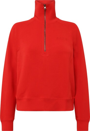 Björn Borg Studio Soft Halfzip Sweatshirt FLAME SCARLET XXL