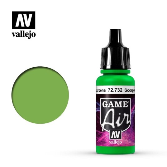 Vallejo Game Air Scorpy Green 17ml (72.732)