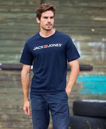 Jack & Jones Jack&jones; Corp Logo Tee L Jack & Jones Jack&jones; Corp Logo Tee L