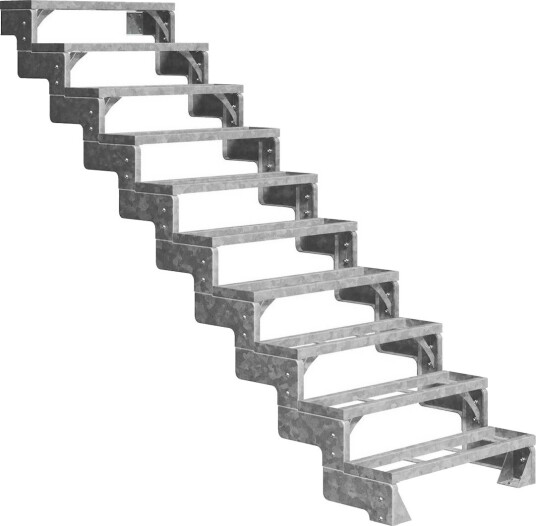Dolle Gardentop M/trinnbakker Til Tre 1,80 2,20 2 side Gelender