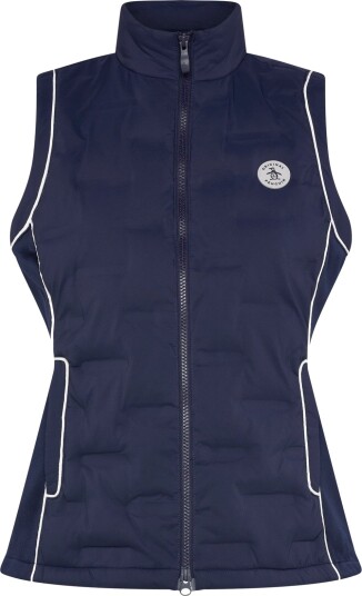 Original Penguin Golf Insulated Woven Vest   Navy   M