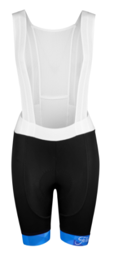 Force Gem Sykkelshorts Svart/Blå Til Kvinner
