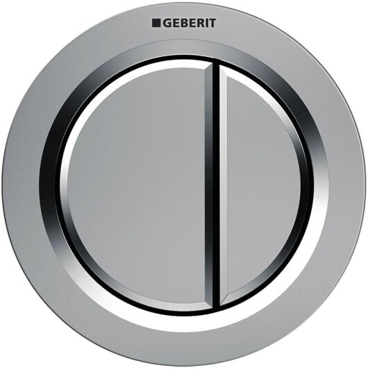 Geberit Type01 Trykknapp Pneumatisk, Mattkrom