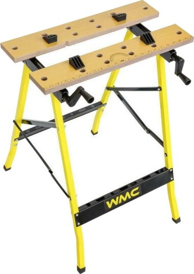 Wmc Arbeidsbord Sammenleggbart I Metall Med Mdf-Plate (Maks Belastning 100 kg)