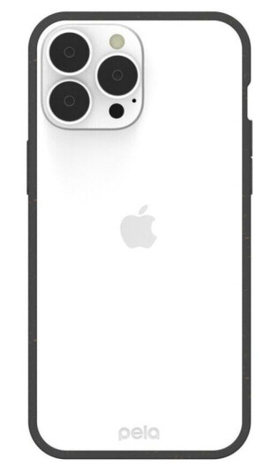 Pela Clear Miljøvennlig 100% Nedbrytbart Deksel til iPhone 13 Pro - Svart Pela Clear Miljøvennlig 100% Nedbrytbart Deksel til iPhone 13 Pro - Svart