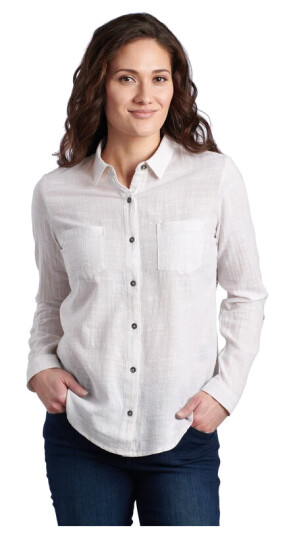 Kühl Women's Adele Longsleeve Natural XS Kühl Women's Adele Longsleeve Natural XS