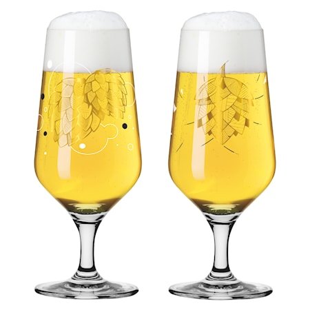 Ritzenhoff Brauchzeit Ølglass Pils 2-pakning, NO: 1 & 2 1742476-01-0 1742478-01-0