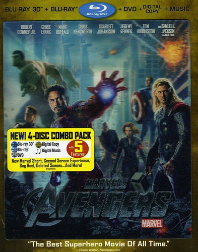 Marvel's The Avengers Bluray