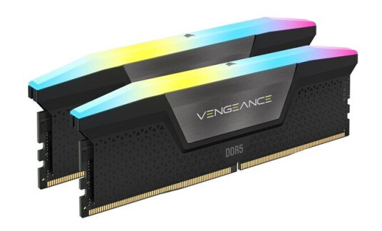 Corsair Vengeance RGB DDR5 64GB 6400MHz RAM - CL32 - Dual Channel Corsair Vengeance RGB DDR5 64GB 6400MHz RAM - CL32 - Dual Channel