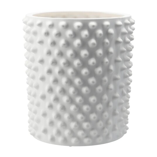 DBKD Cloudy krukke matt hvit stor DBKD Cloudy krukke matt hvit stor