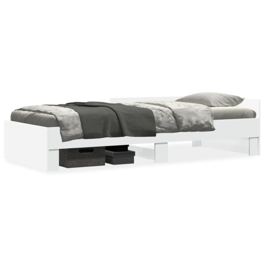  Sengeramme hvit 75x190 cm konstruert tre 8721102822087
