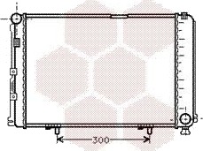 VAN WEZEL 30002067 Radiator motorkjøling