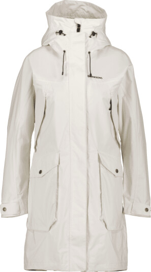 Didriksons Women's Thelma Parka 10 34 White Foam Didriksons Women's Thelma Parka 10 34 White Foam