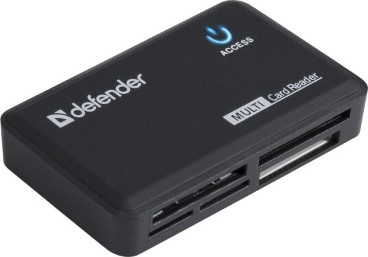 Defender Optimus Minnekortleser USB 2.0 All-In-One 5GB/s