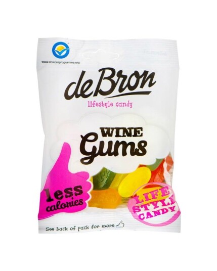 DeBron Sugarfree Wine Gums 100g DeBron Sugarfree Wine Gums 100g
