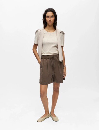 Object Objberta Mw Shorts E Div   Brown   34