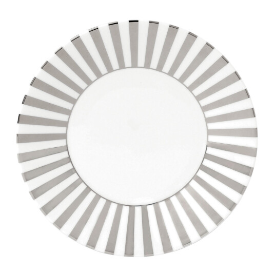 Wedgwood JC Platinum asjett striper 23 cm