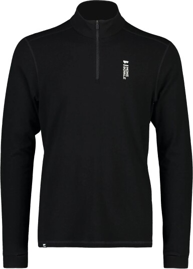 Mons Royale Men's Cascade Merino Flex 200 1/4 Zip S, Black Mons Royale Men's Cascade Merino Flex 200 1/4 Zip S, Black