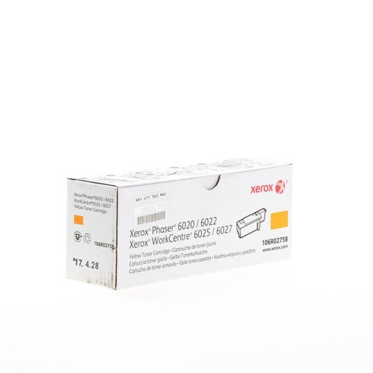 Xerox Toner 106r02758 Gul Xerox Toner 106r02758 Gul