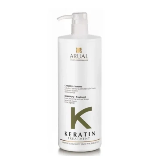 Arual Keratin Shampoo Keratin & Elastin 1 Liter