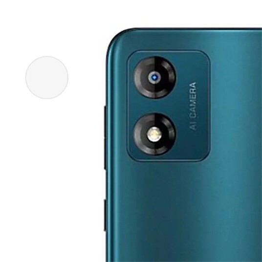 INCOVER Motorola Moto E13 Plastbeskyttelse for Kameralinse - Gjennomsiktig