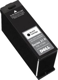 Dell Series 21R svart blekkpatron original 592 11332 Dell Series 21R svart blekkpatron original 592 11332