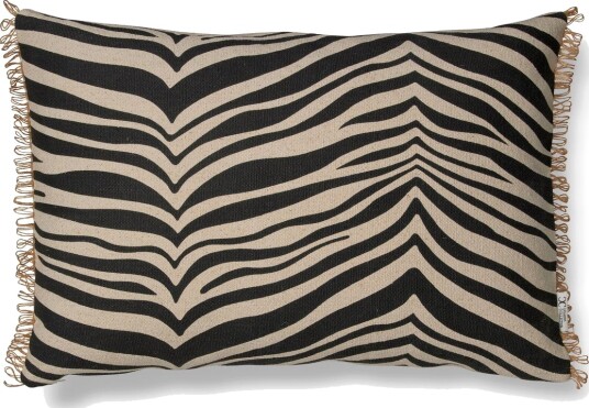 Classic Collection Zebra pute 40x60 cm Svart