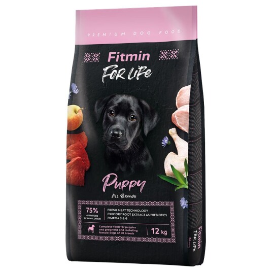 Fitmin Dog For Life Valp Alle Raser 2 X 12 kg Fitmin Dog For Life Valp Alle Raser 2 X 12 kg