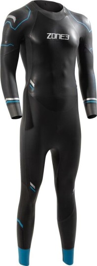 Zone3 Mens' Advance Wetsuit Black/Blue L, Black/Blue Zone3 Mens' Advance Wetsuit Black/Blue L, Black/Blue