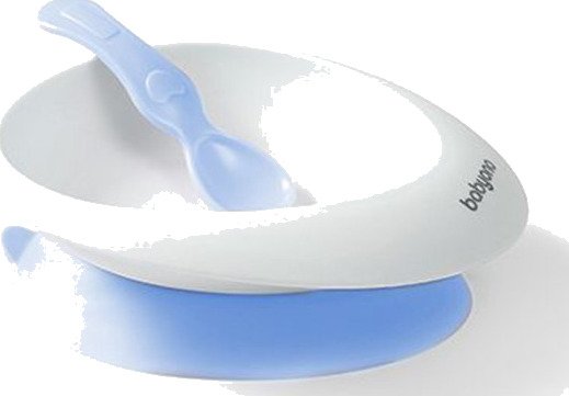 BabyOno Skål Med Sugekopp, 230 ml, 6+ Måneder - Blå